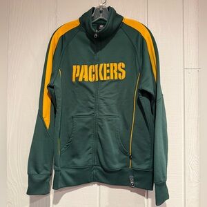 Packers Women's Varsity Jacket - Green & Yellow